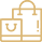 Icon of grocery bags
